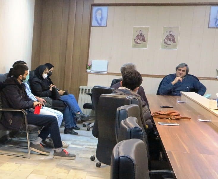 بررسی اشعار حکیم نظامی گنجوی در جلسه شعر