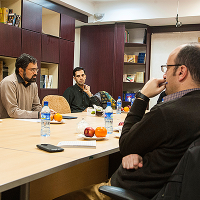 گفتگوی صمیمی مدیر مرکز تجسمی حوزه هنری با خبرنگاران حوزه تجسمی