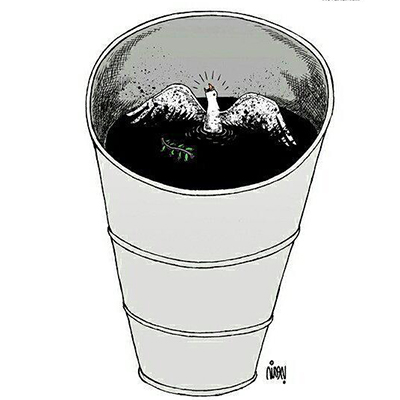 مجموعه ای از کارتون ها و تصویرسازی پیام برومند