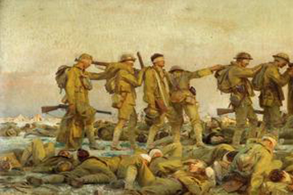 تحلیل تابلوی نقاشی گاز خردل، اثر جان سینگر سارجنت