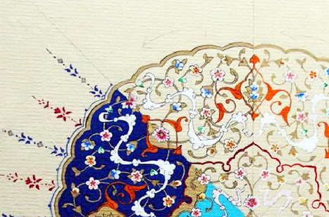 ورکشاپ تذهیب «معراج» در حوزه هنری استان اردبیل