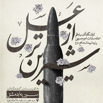 نمایشگاه پرتره شهدای مدافع حرم در حرم حضرت رقیه افتتاح می‌شود