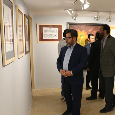 تجسم خیال در نگارخانه حوزه هنری کرمان