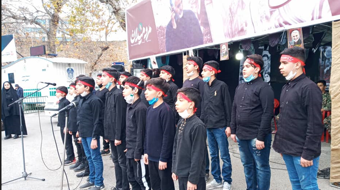 اجرای گروه سرود « انتظار » در چند نقطه از مازندران