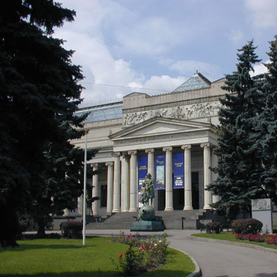 تاکستان سرخ در موزه هنرهای زیبای پوشکین